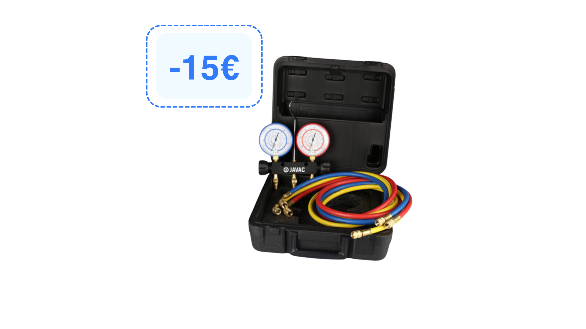 Manifold 4 voies R410A/R32 - JAVAC