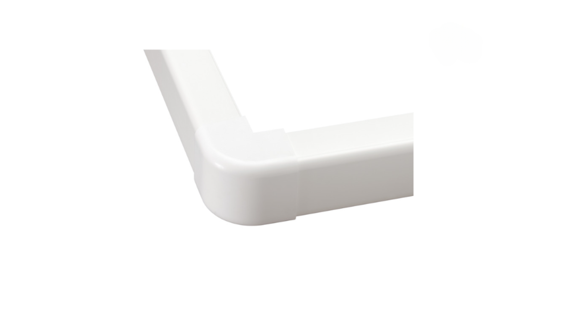 Angle extérieur 80x60mm Blanc (9 pcs) - IMPERIALE