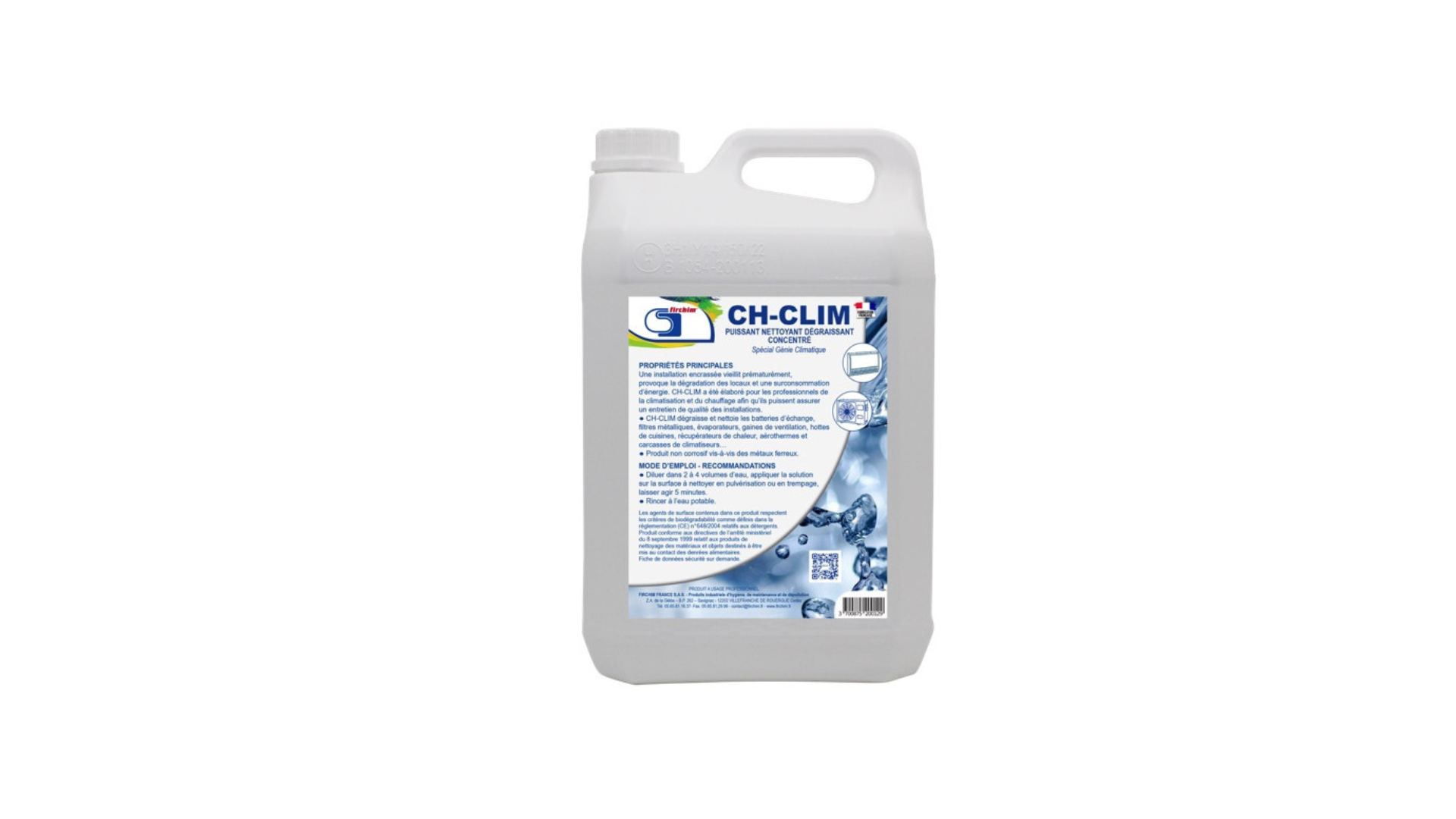CH CLIM / Dégraissant puissant pour matériels de climatisation - FIRCHIM