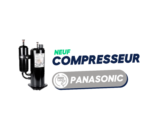 9KD240XBB21- COMPRESSEUR - CU-5Z90TBE / WH-UD07JE5 / WH-UD09JE5 / WH-UD09JE5-1 - PANASONIC