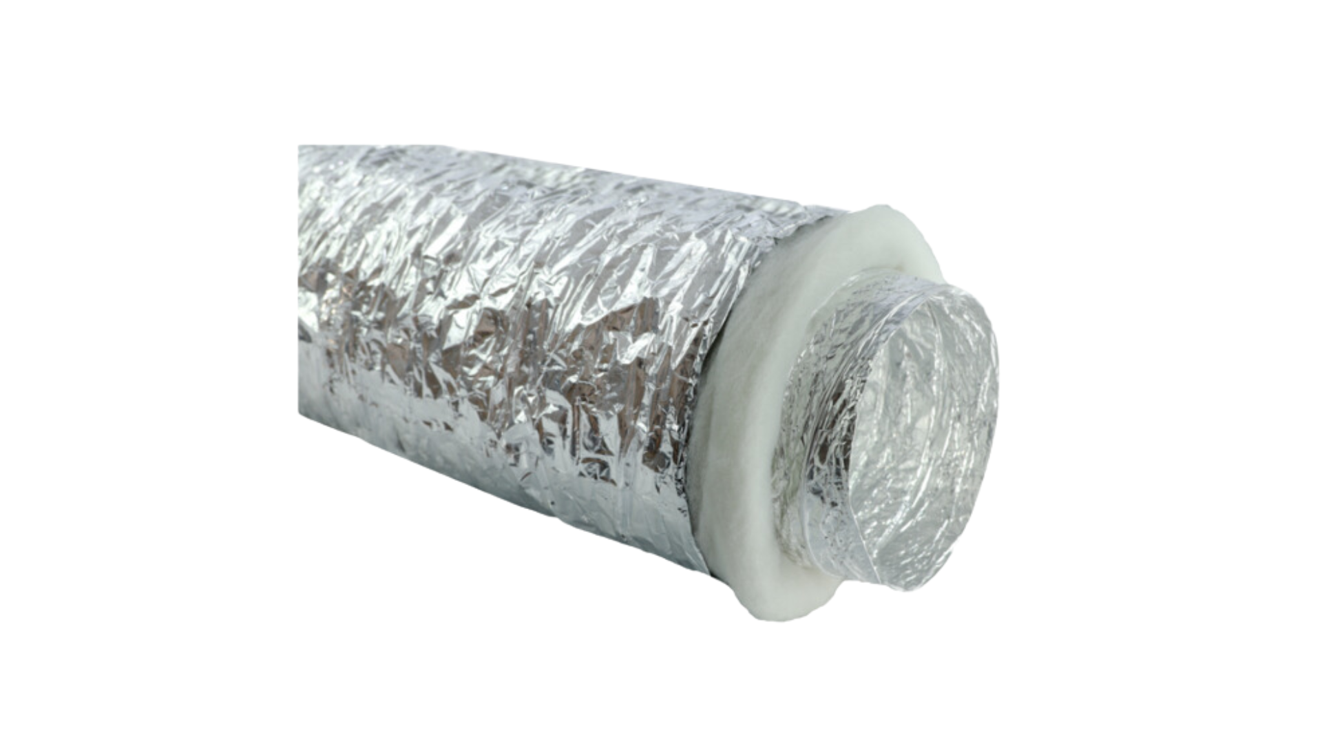 Gaine souple Aluminium - Isolation Phonique Ouate M1/M1 - Ø 160 mm - 1 x 10 m