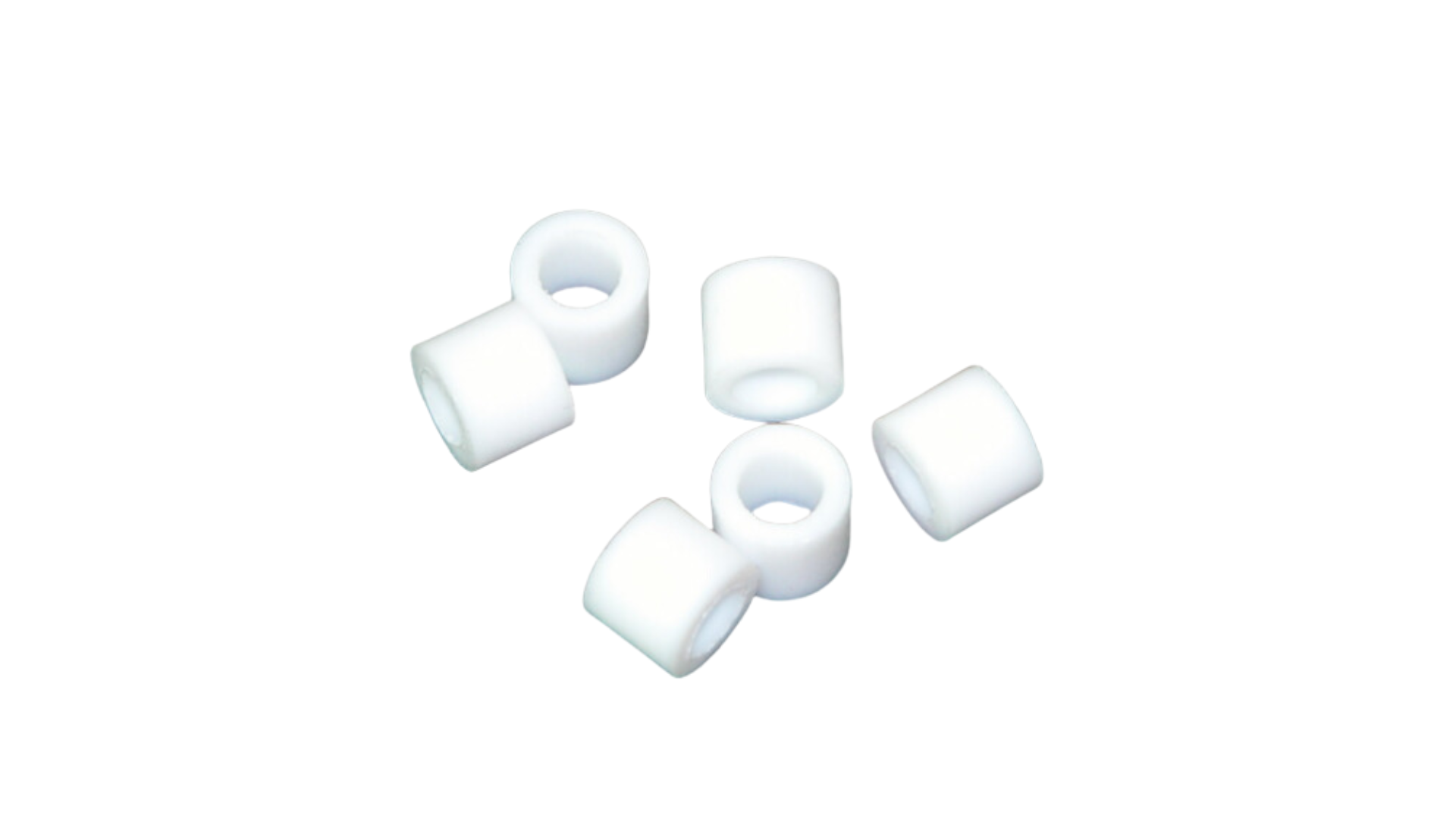 Joints téflon pour tuyau flexible de charge 1/4" - blanc (10pcs)