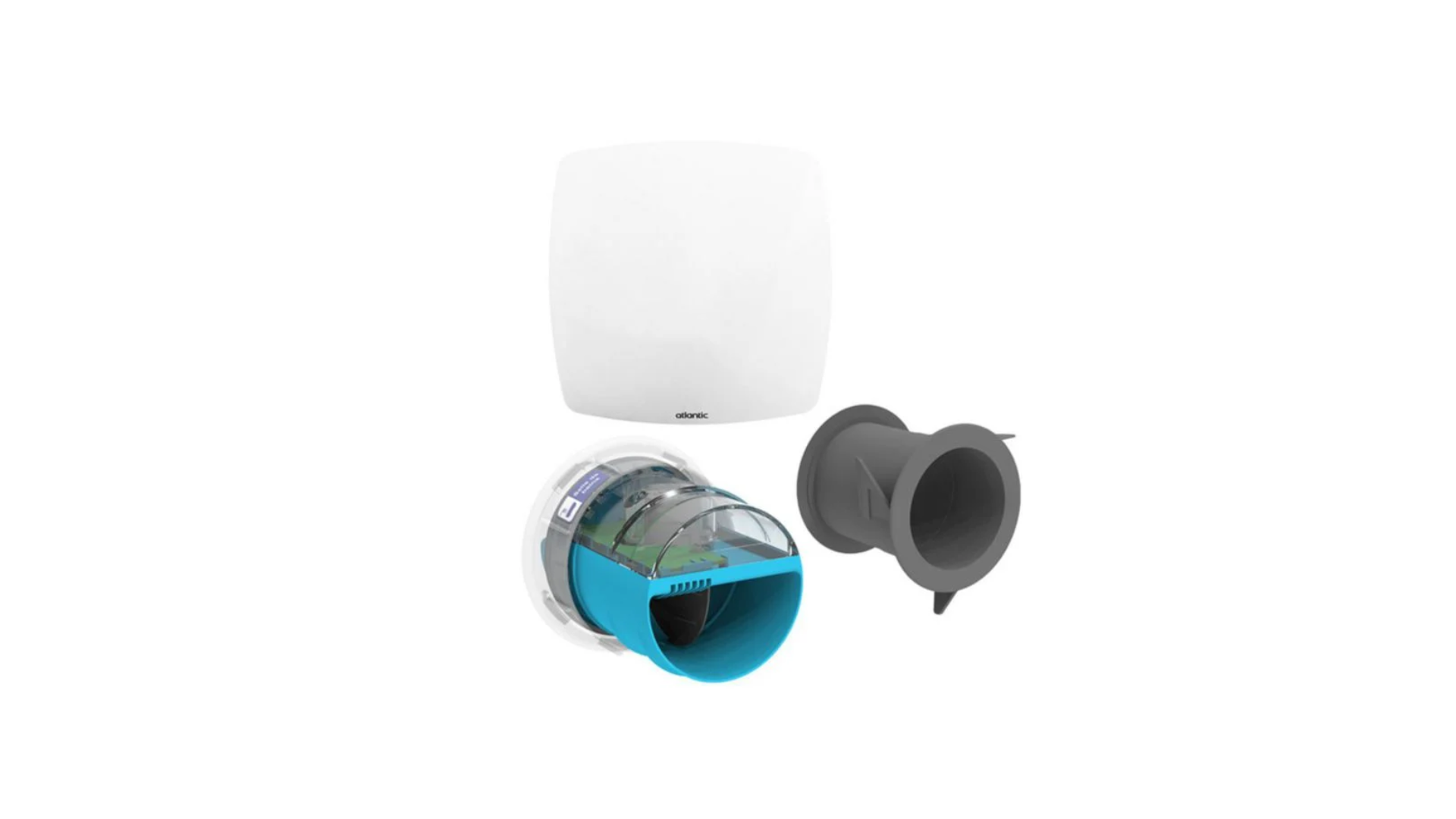 Kit e-Twist&Go WC pour VMC Hygrogenius - ATLANTIC VENTILATION