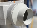 Réduction ABS 250/160 mm pour plenum universel prêt-à-poser ou répartiteur - BAILLINDUSTRIE