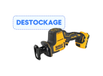 DESTOCKAGE : Scie sabre Compacte XR 12V 2Ah Li-Ion Brushless DeWALT + 2 batteries et 1 chargeur - DEWALT / STANLEY