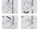 Xtra Stud Clip M8 1 1/4  / Fixation câble électrique, liaison frigorifique (10pcs) - XTRA