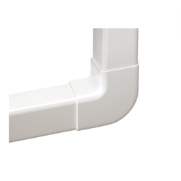 Angle plat 80x60mm Blanc (8 pcs) - IMPERIALE