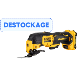 DESTOCKAGE : Multi cutter XR 12V 2Ah Brushless DeWALT + 2 batteries et 1 chargeur - DEWALT / STANLEY