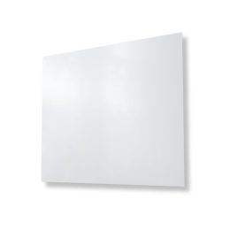 Collecteur de reprise  décoratif CONFORTWHITE pour plenum de 500x400 mm, avec enjoliveur en PVC rigide blanc satiné classé M1, de 700x600 mm - Filtre inclus. - BAILLINDUSTRIE