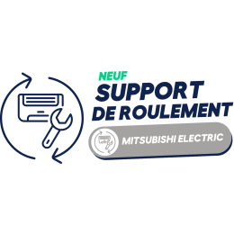 MITSUBISHI ELECTRIC - E22751509 Support de roulement pour MSZ-SF35VE2-E1 / MSZ-DM35VA-E1 (neuf)